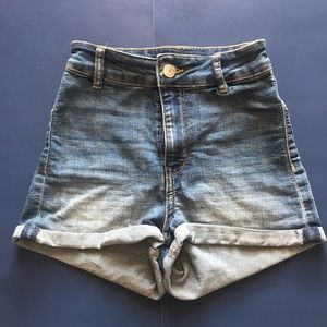 Light Blue Denim Shorts💛